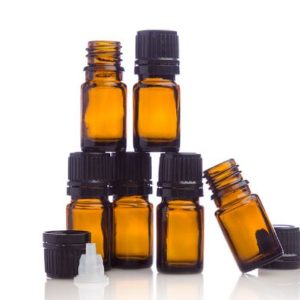 5 mL Amber Bottle 6-Pack