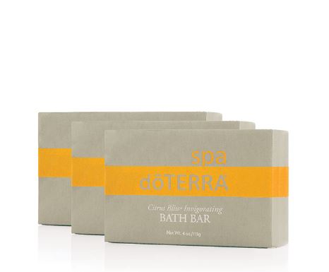 dōTERRA Spa Citrus Bliss® Invigorating Bath Bar 3pk