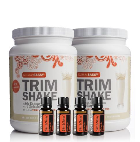 Slim & Sassy® Trim Kit - 2 Vanilla Trim Shakes